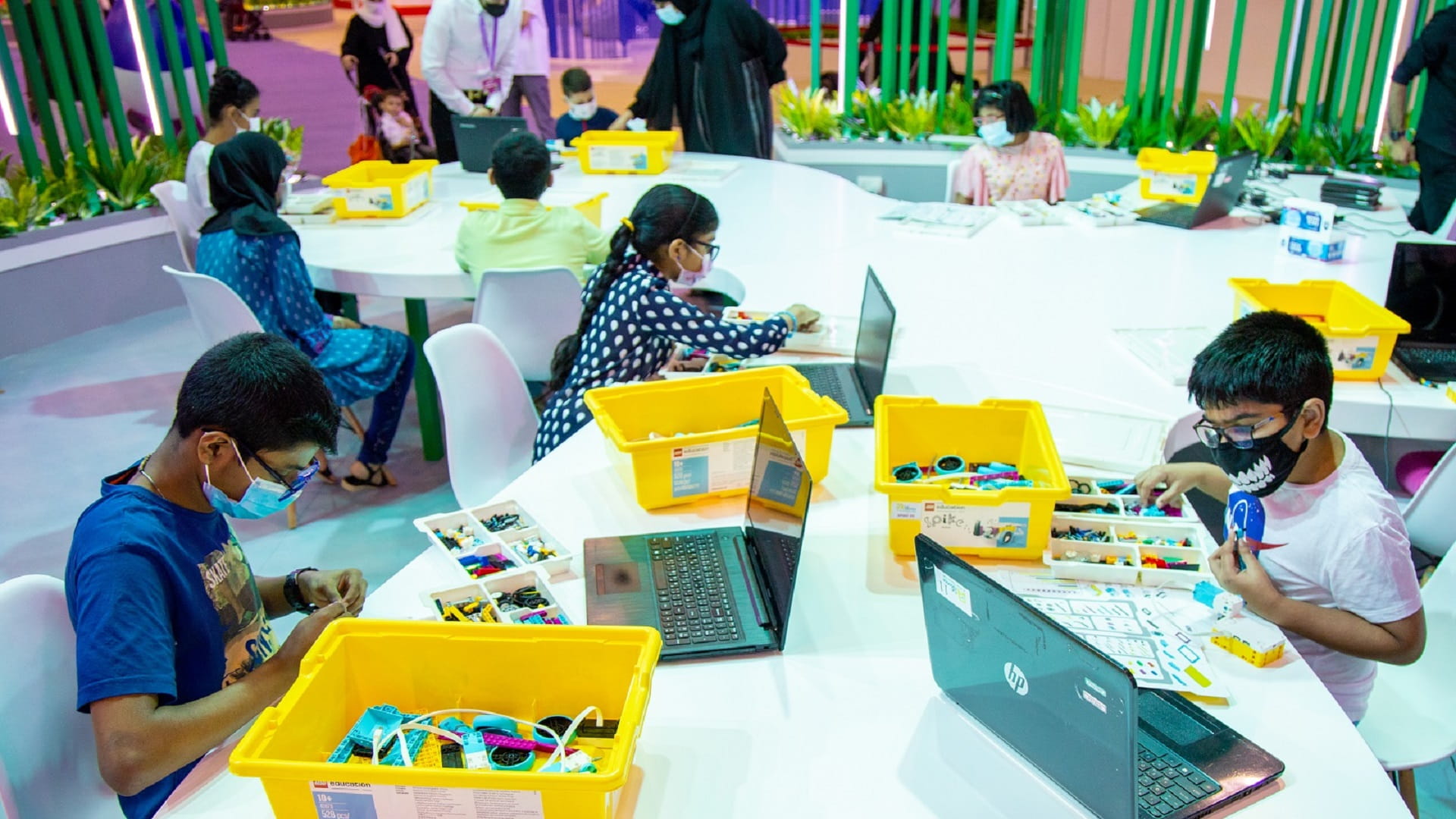 Image for the title: Kids unlocking the 'how' of robotics at SCRF 2021  