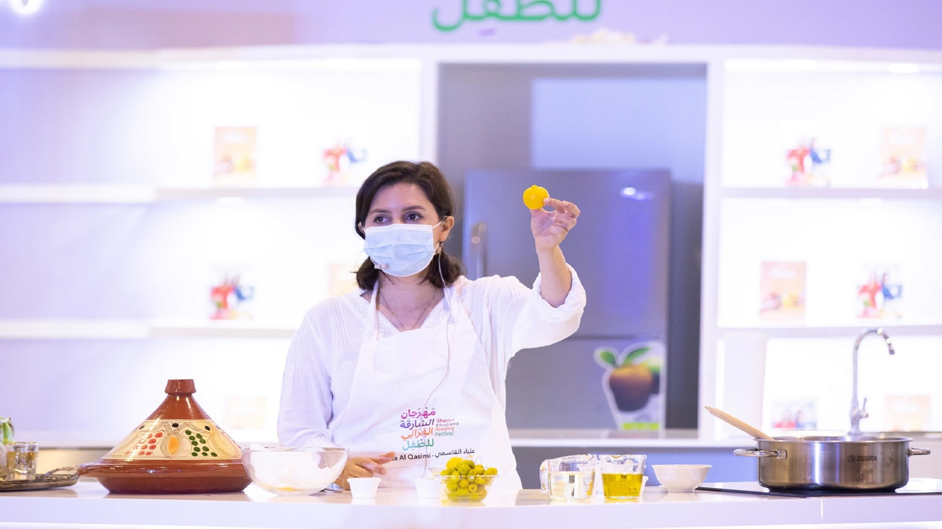 Image for the title: SCRF’s cookery corner exposes visitors to different cultures 