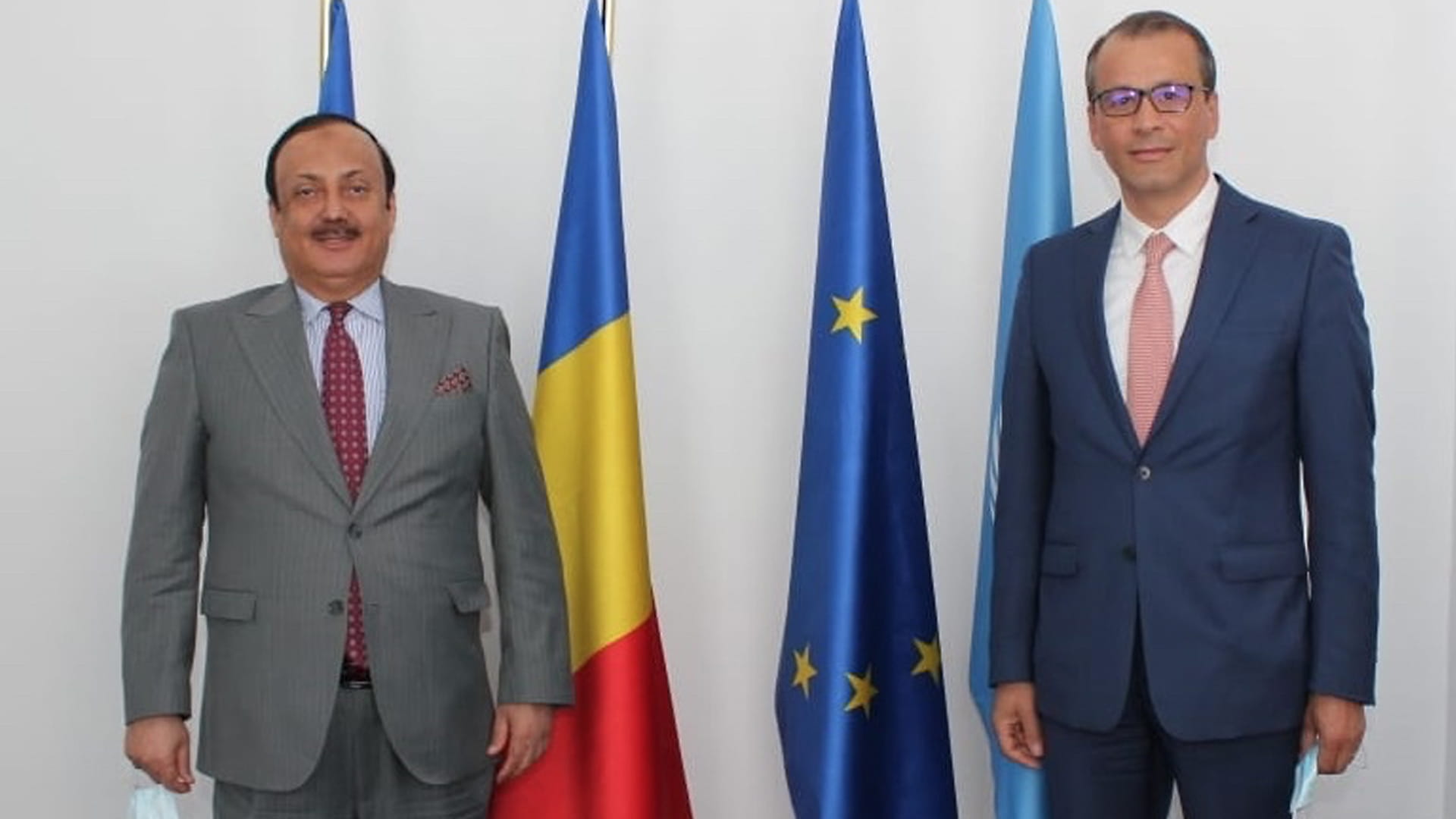 Image for the title: UAE Ambassador meets Romanian State Secretary for Global Affairs 