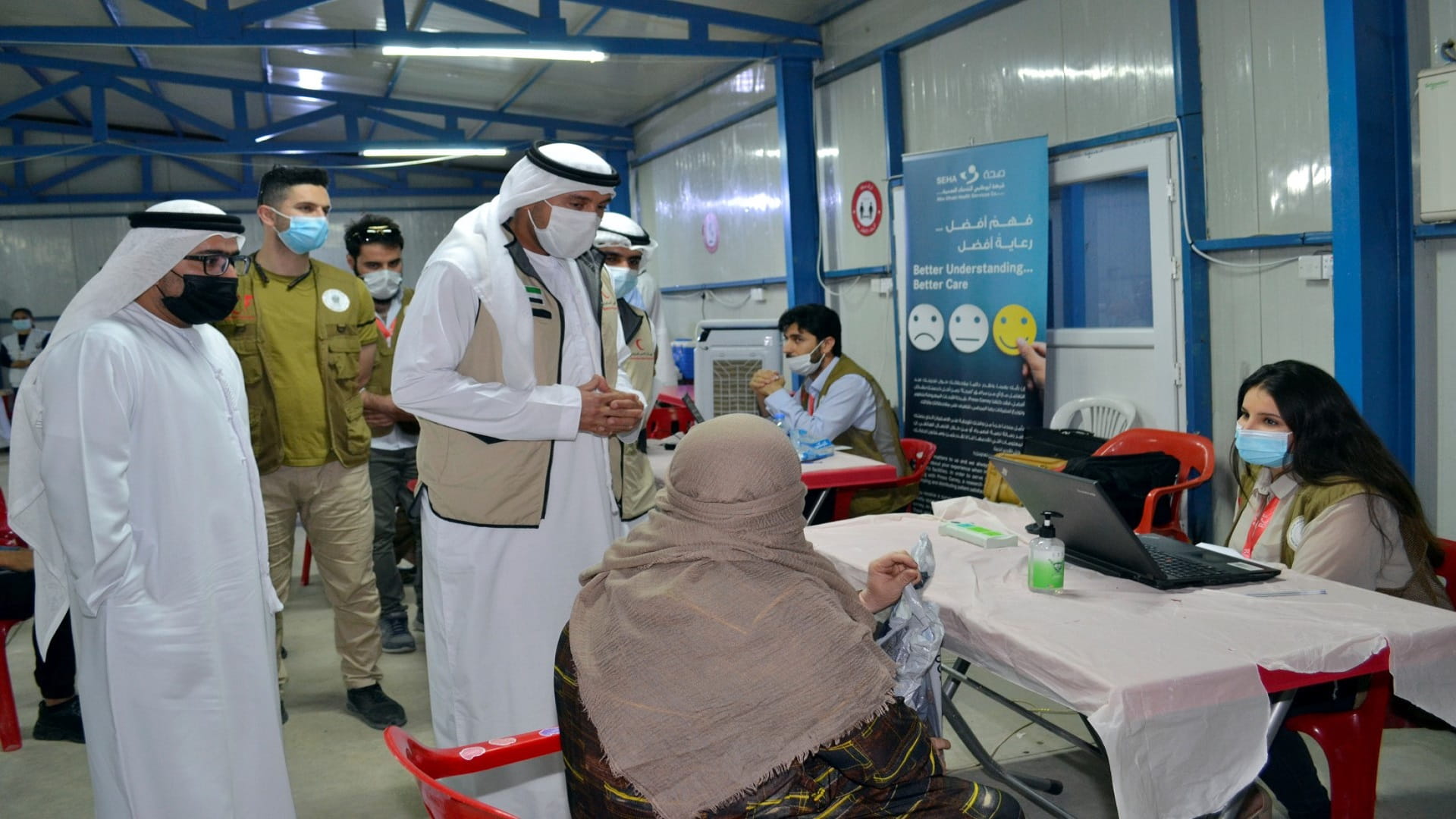 Image for the title: ERC starts COVID vaccination pgrm for 15,000 refugees in Erbil 