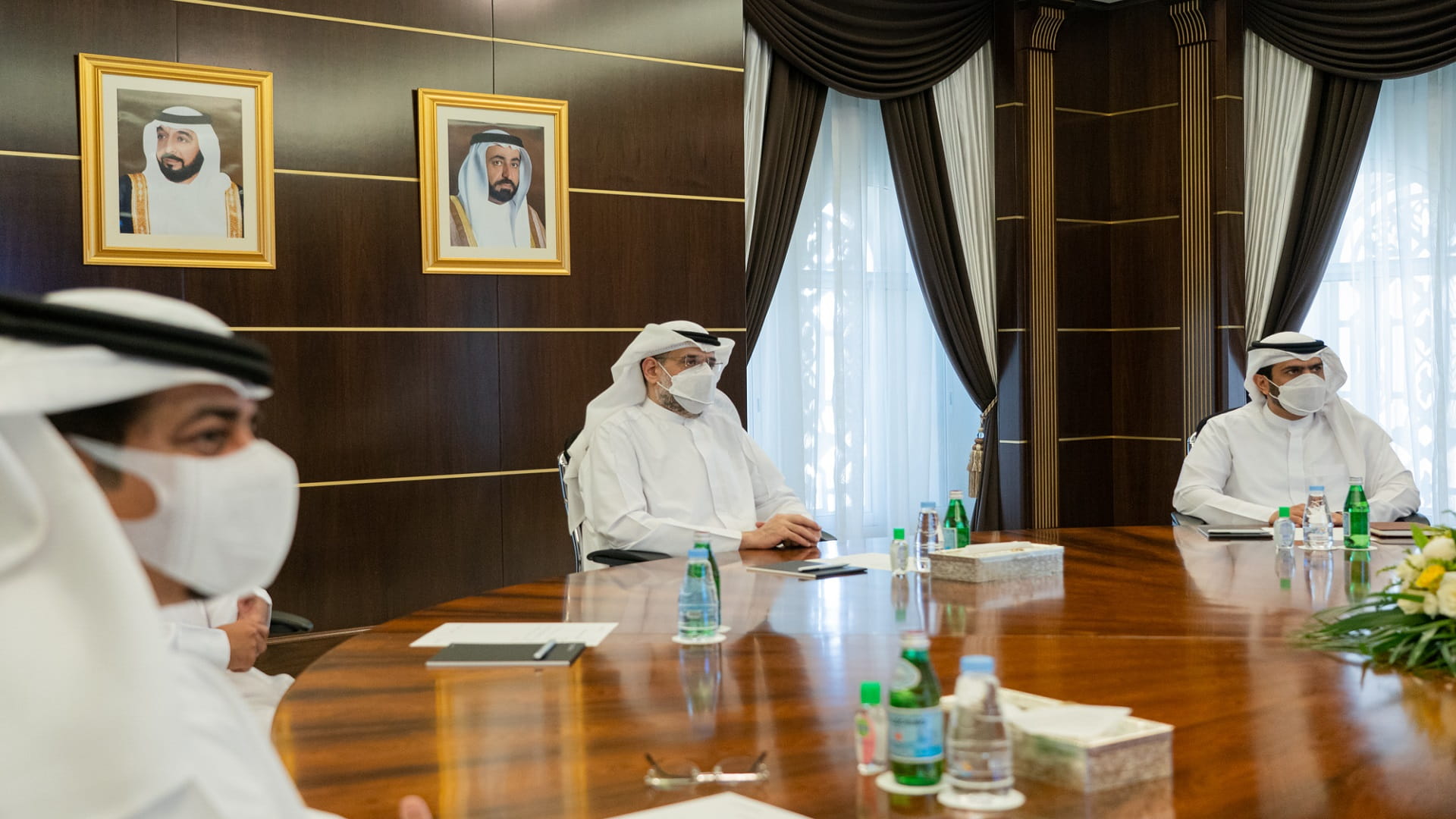 Image for the title: Sharjah Crown Prince chairs meeting of Urban Planning Council 