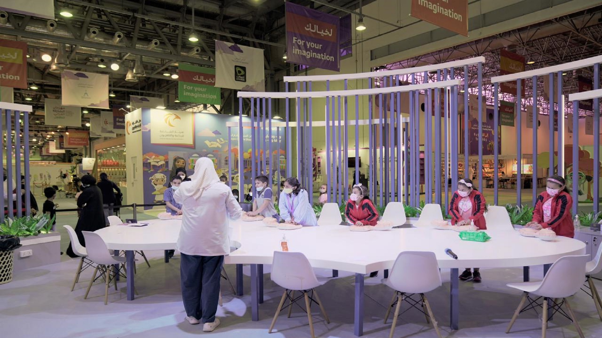 Image for the title: SEC organises children first aid workshop at SCRF 