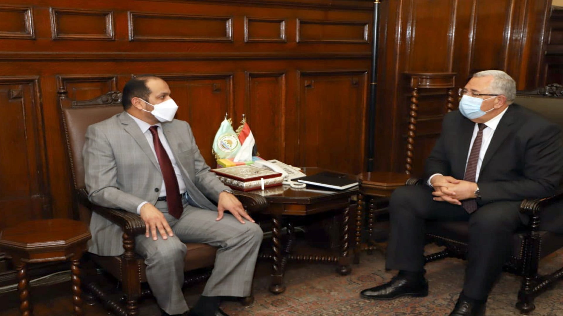 Image for the title: UAE Ambassador,Egypt's Minister of Agriculture explore cooperation 