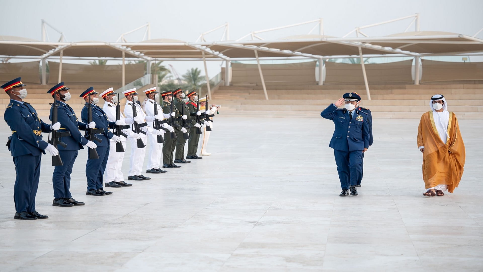 Image for the title: Saudi Chief of General Staff visits Wahat Al Karama 