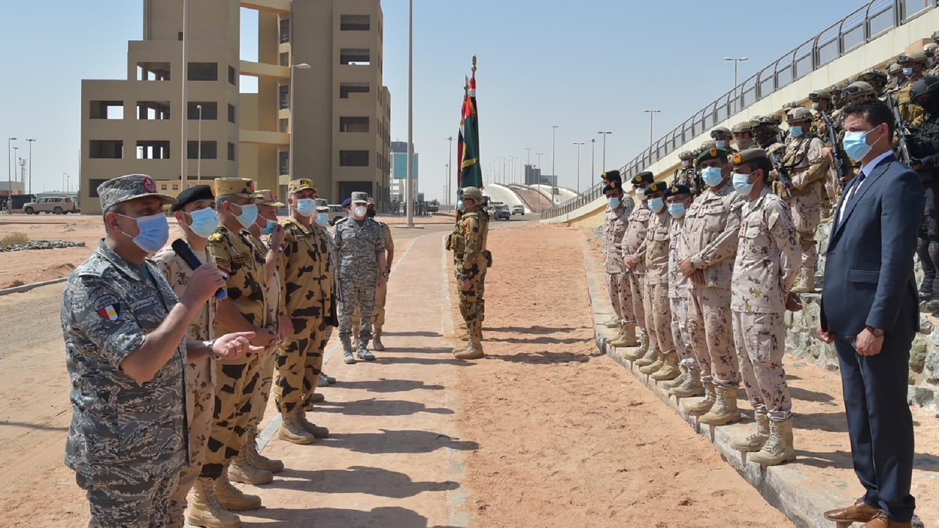 Image for the title: UAE-Egypt's land forces conclude Zayed 3 joint military exercise 