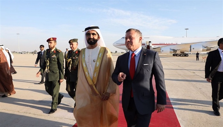 mohammed bin rashid arrives in amman to take part in 28th arab summit-1 