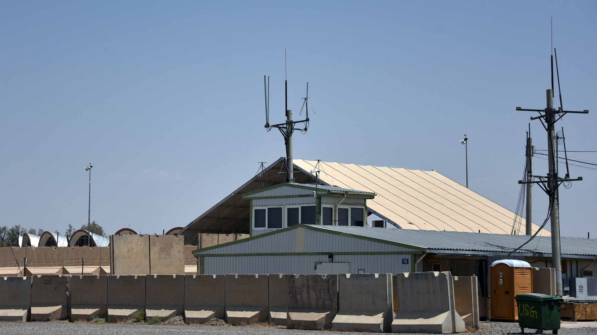 Image for the title: Rockets hit Kandahar airport in southern Afghanistan 