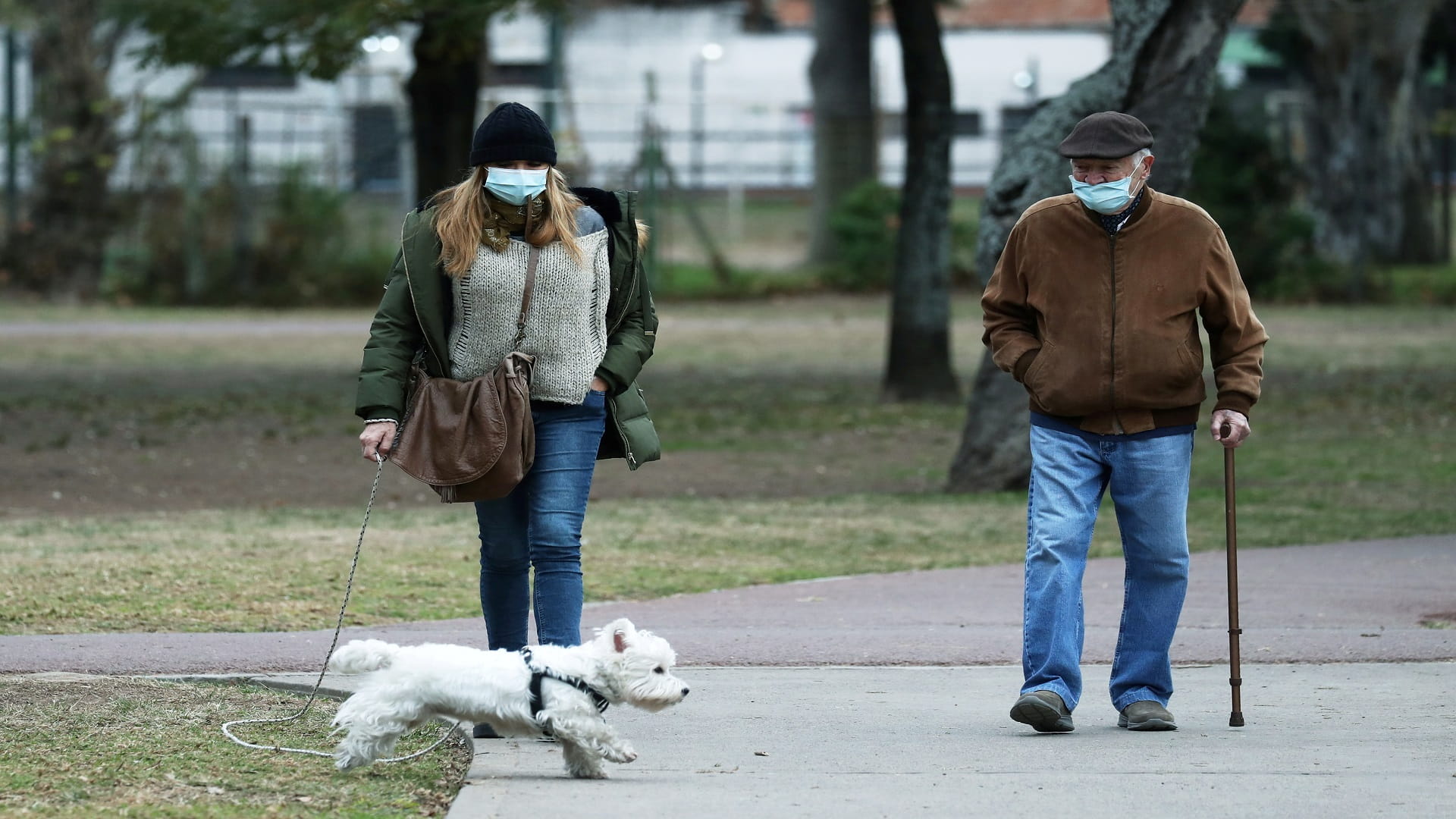 Image for the title: Argentina partially reopens as it approaches 5 mln COVID-19 cases 