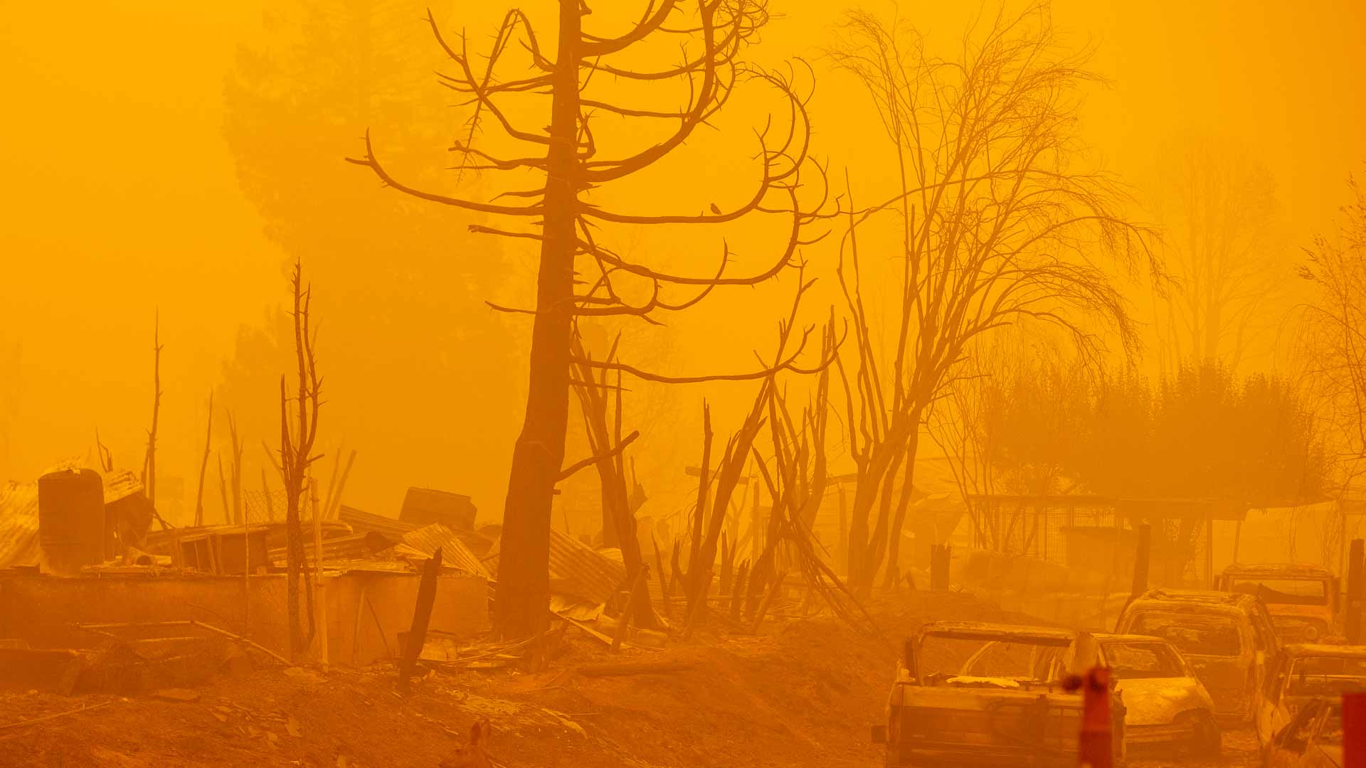 Image for the title: Eight missing as massive Dixie fire rages in northern California 