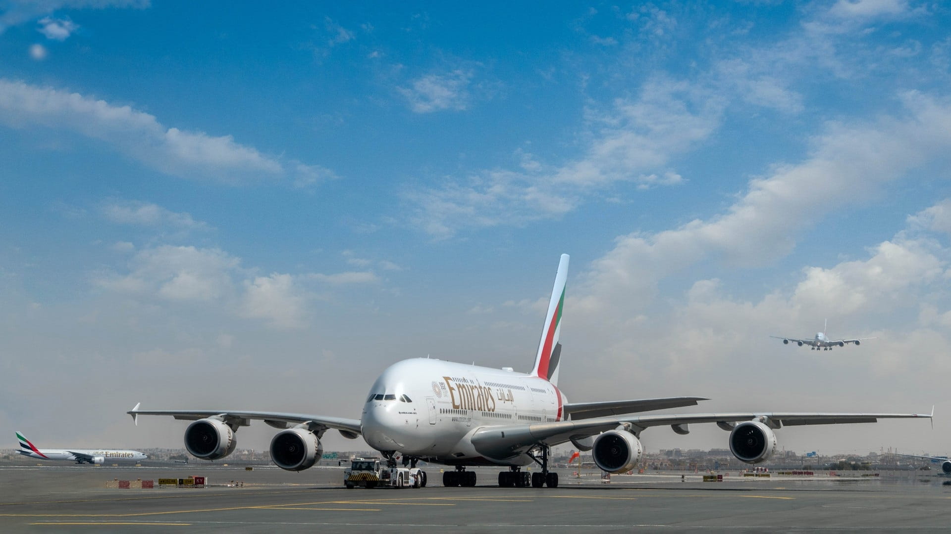 Image for the title: Emirates ramps up operations as travel restrictions ease 