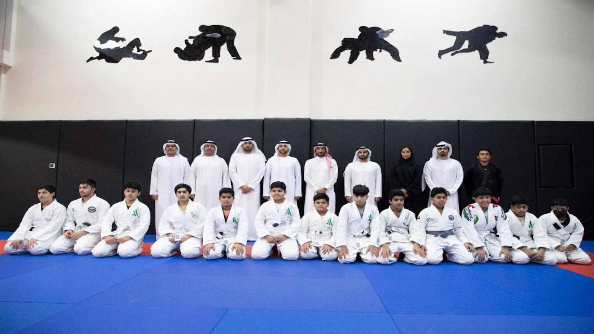 Image for the title: Ahmed bin Hasher lauds Sharjah Ruler's support for sports 