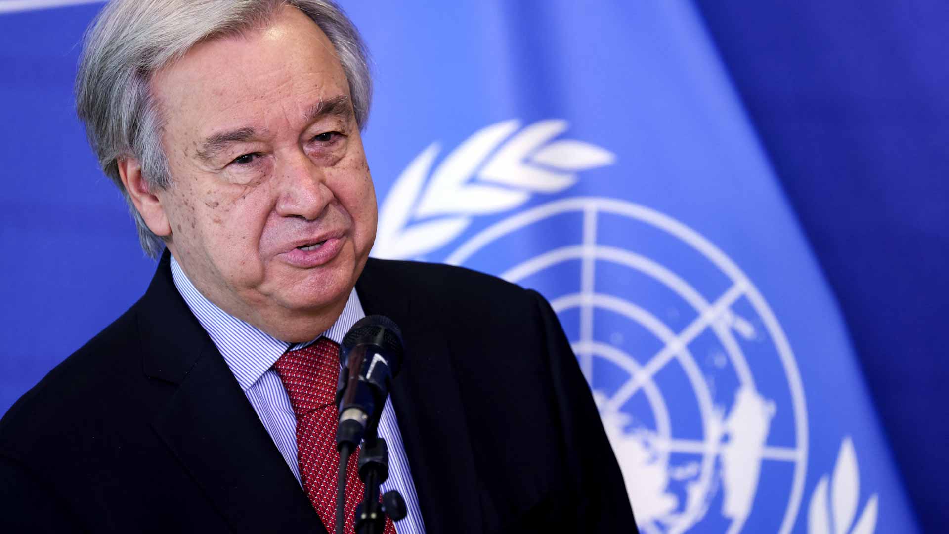 Image for the title: UN chief calls on Taliban to halt offensive immediately 