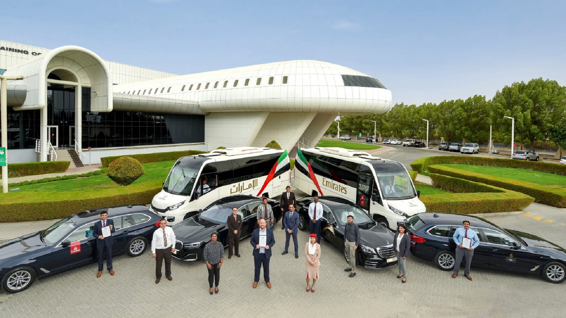 Image for the title: Emirates wins triple gold for safety of its transport services 