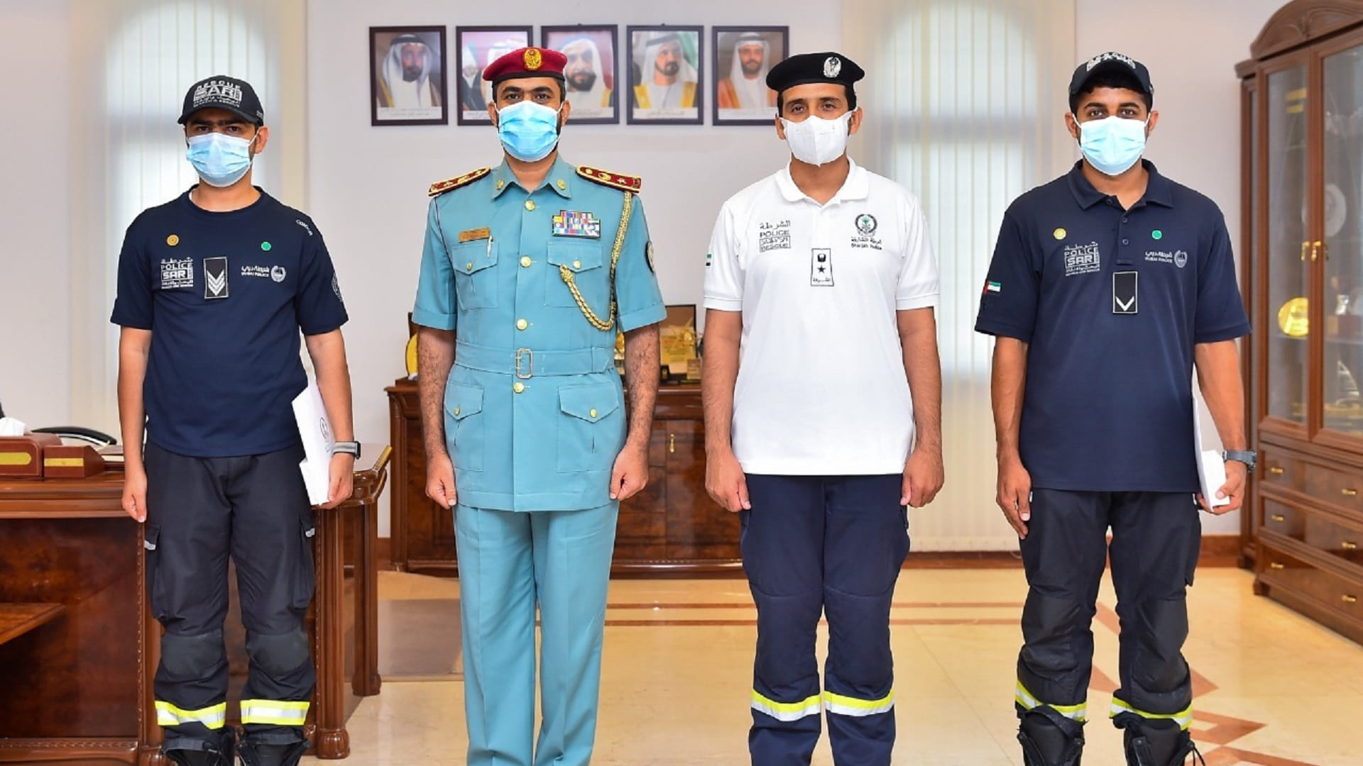 Image for the title: SP honours Dubai Police collaborators 