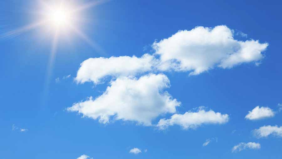 صورة بعنوان: الأرصاد: طقس الأربعاء صحو إلى غائم جزئياً 