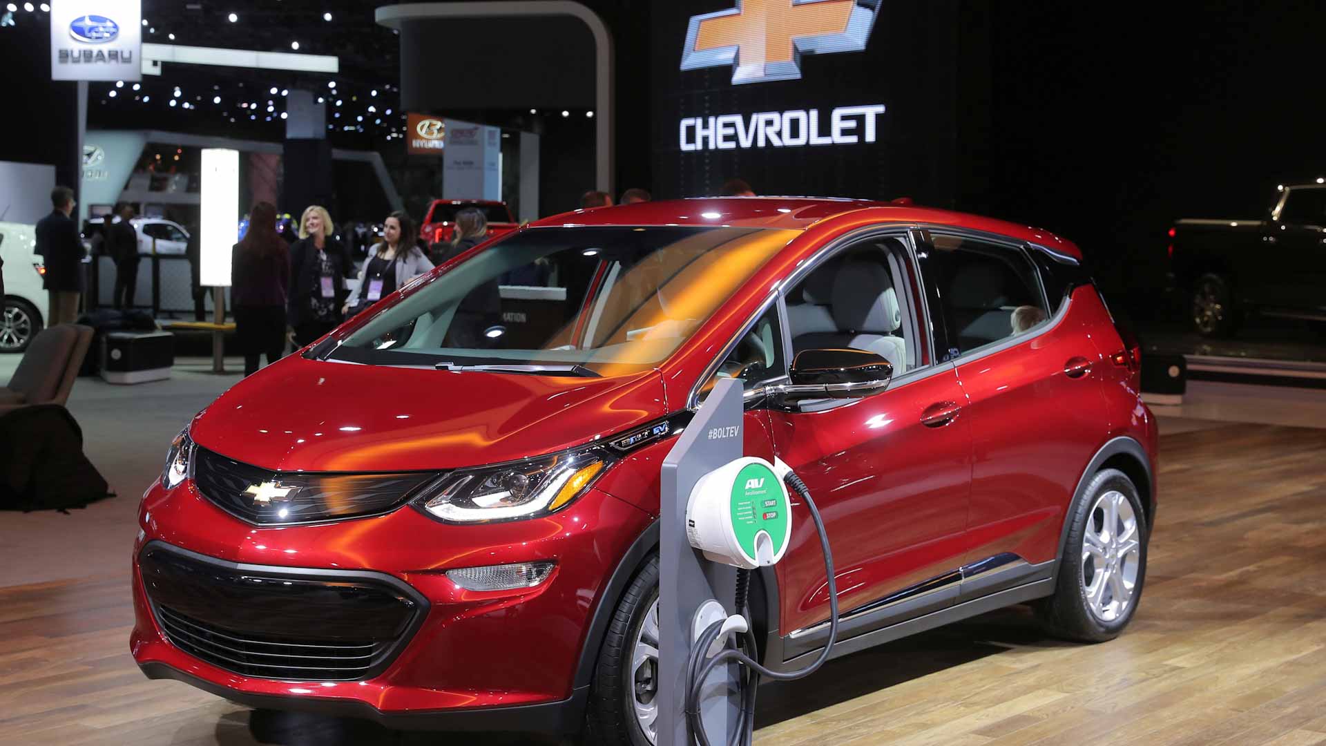 Image for the title: General Motors to replace battery modules for some Bolt vehicles 