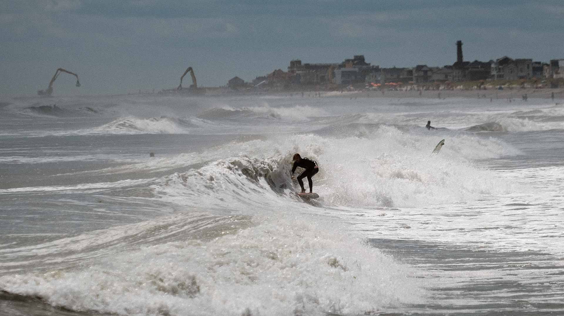 Image for the title: Tropical Storm Fred makes landfall, slams Florida Panhandle 