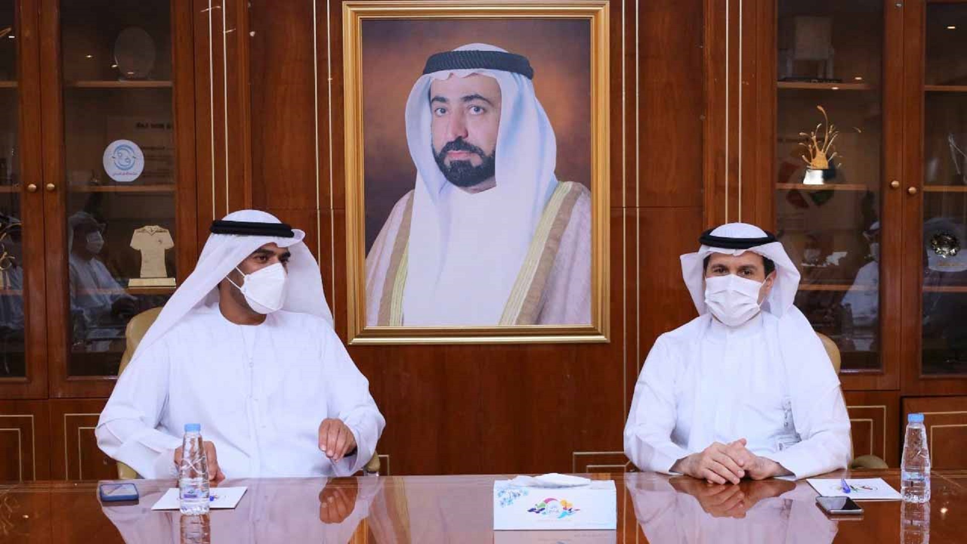 Image for the title: SEWA and Sharjah Municipality discuss strengthening partnership  