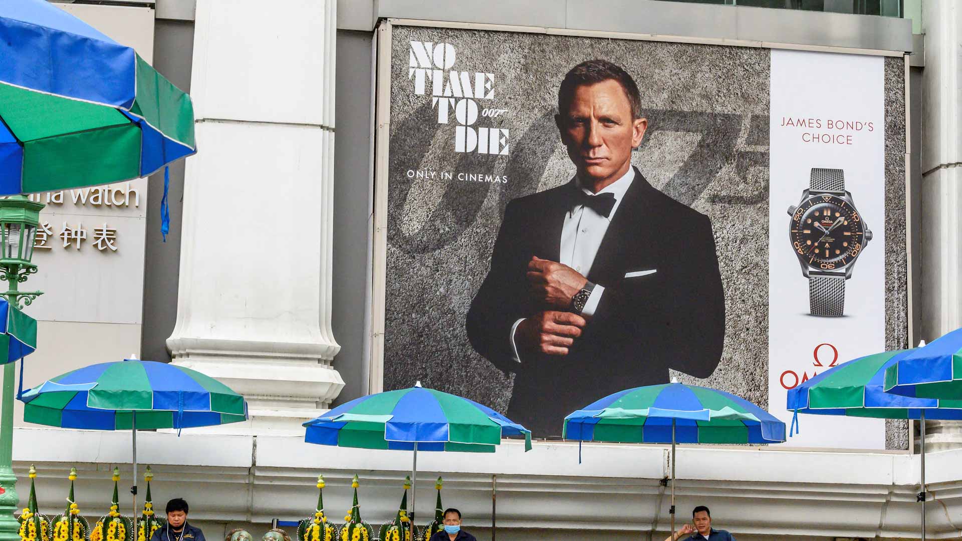 Image for the title: Bond movie 'No Time To Die' finally gets London premiere 