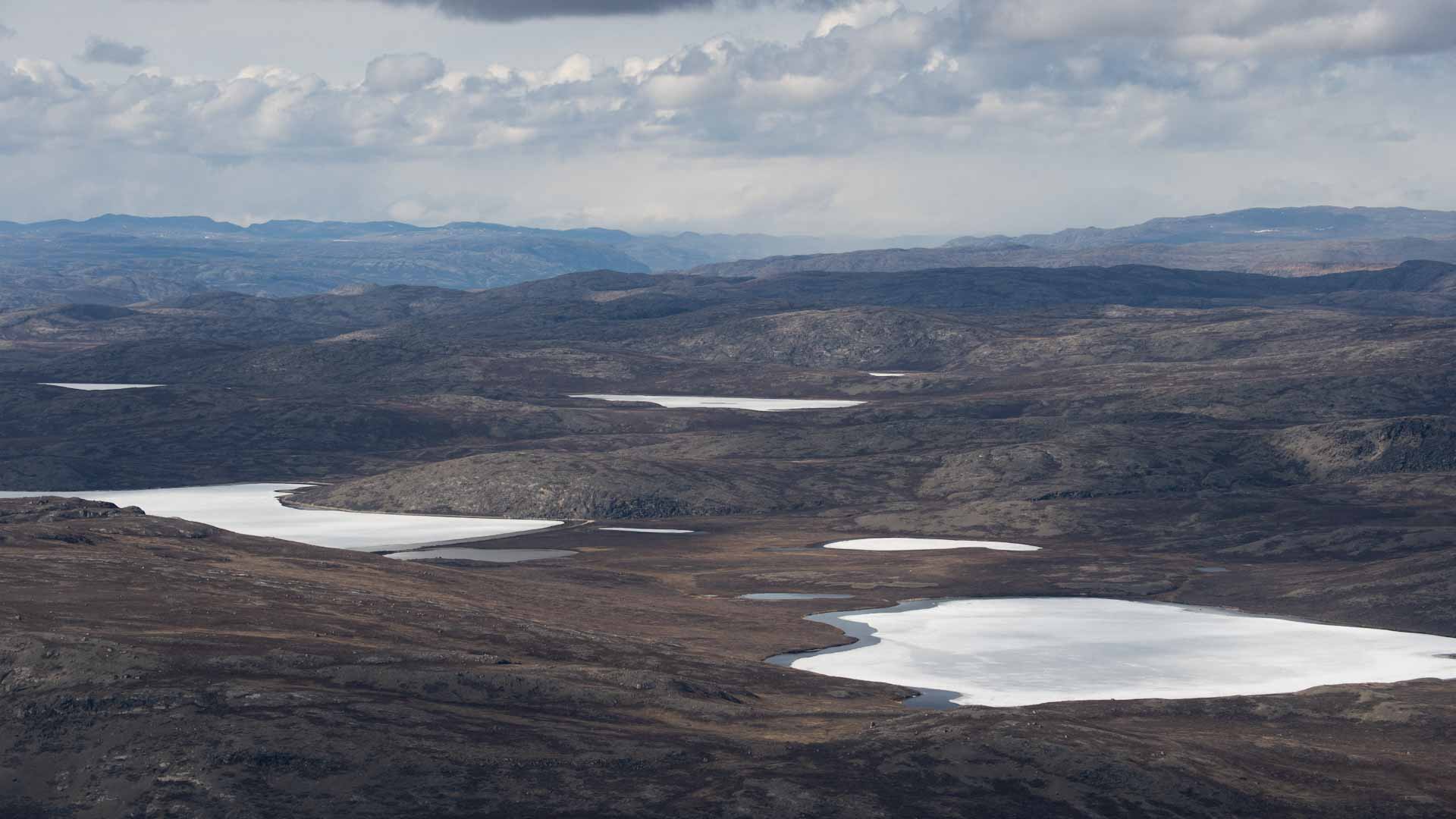 Image for the title: Rain on Greenland ice sheet signals climate change risk 