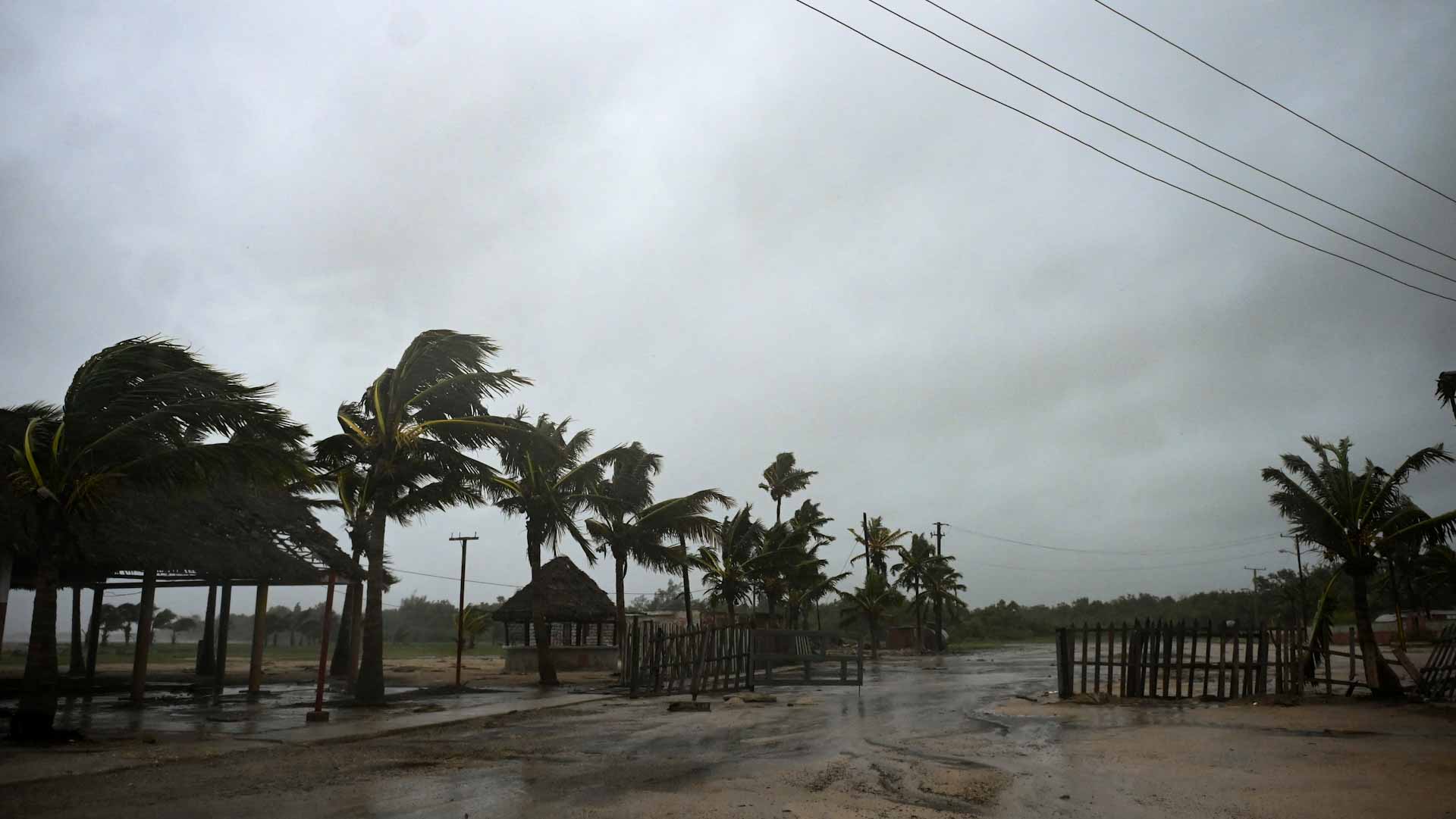 Image for the title: Hurricane Nora makes landfall on Mexico's southwestern coast