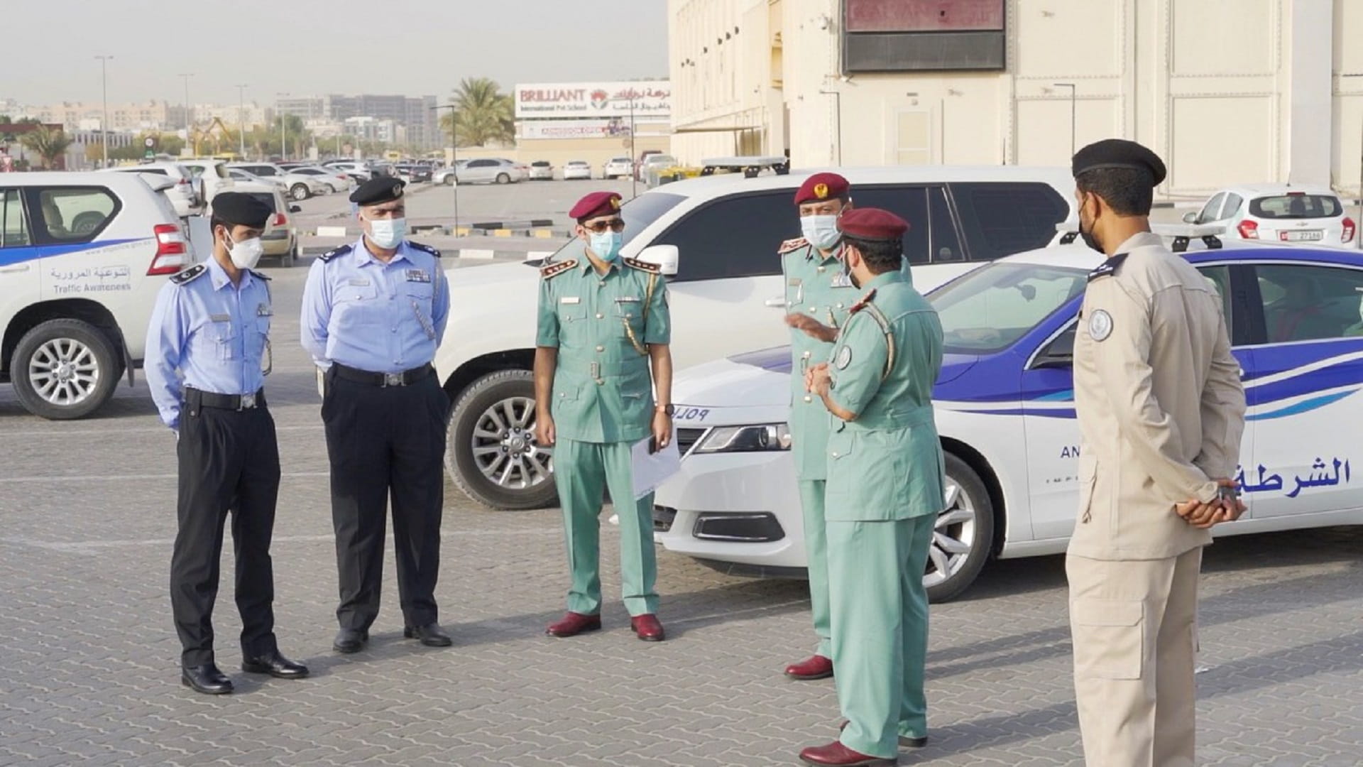 صورة بعنوان: شرطة الشارقة تستقبل العام الدراسي الجديد بخطة أمنية متكاملة 