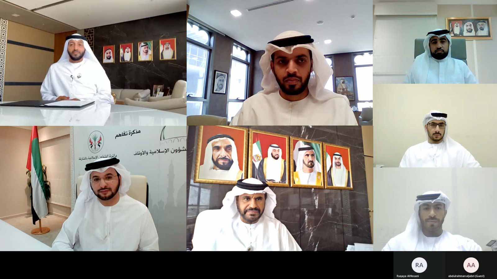 صورة بعنوان: هيئة الشؤون الإسلامية والأوقاف توقع مذكرة مع "إسلامية الشارقة" 