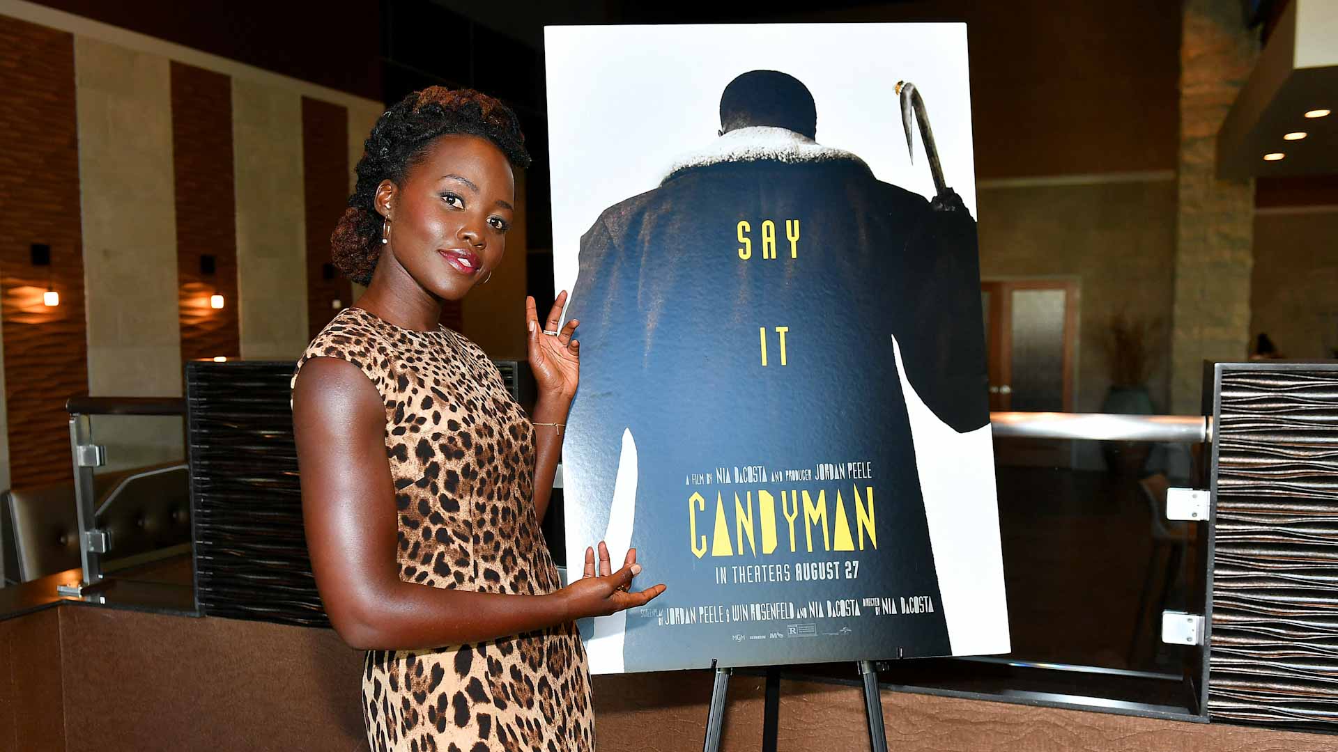 Image for the title: Slasher film 'Candyman' slices way to top N.America box office 