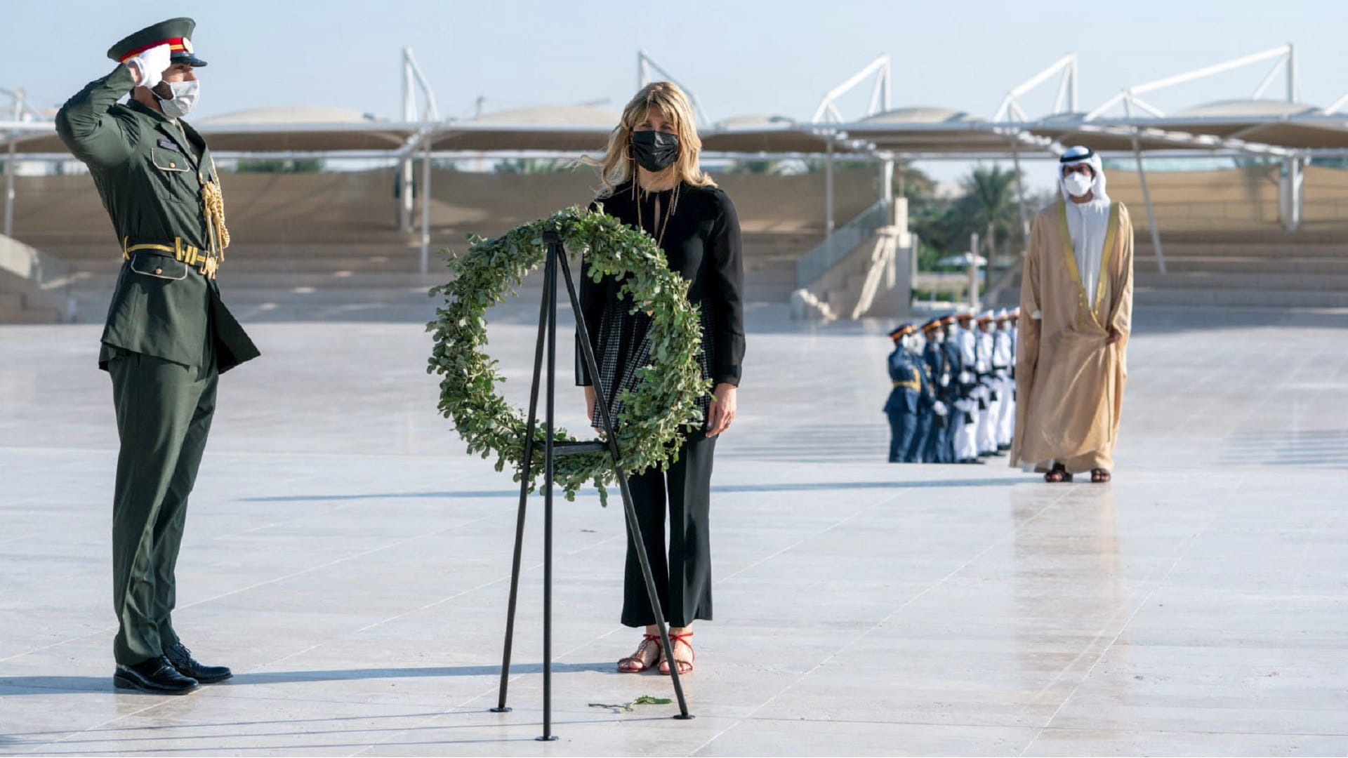 Image for the title: President of Chilean Senate visits Wahat Al Karama 