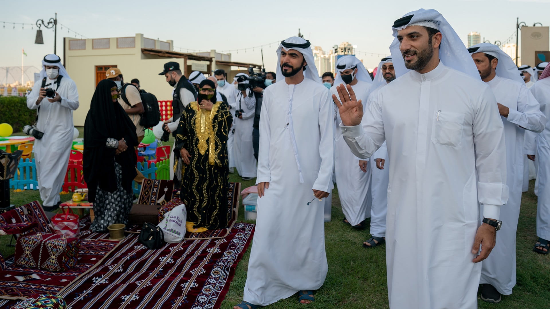 Image for the title: Sultan bin Ahmed attends inaugural 'Sharjah Events Festival' 