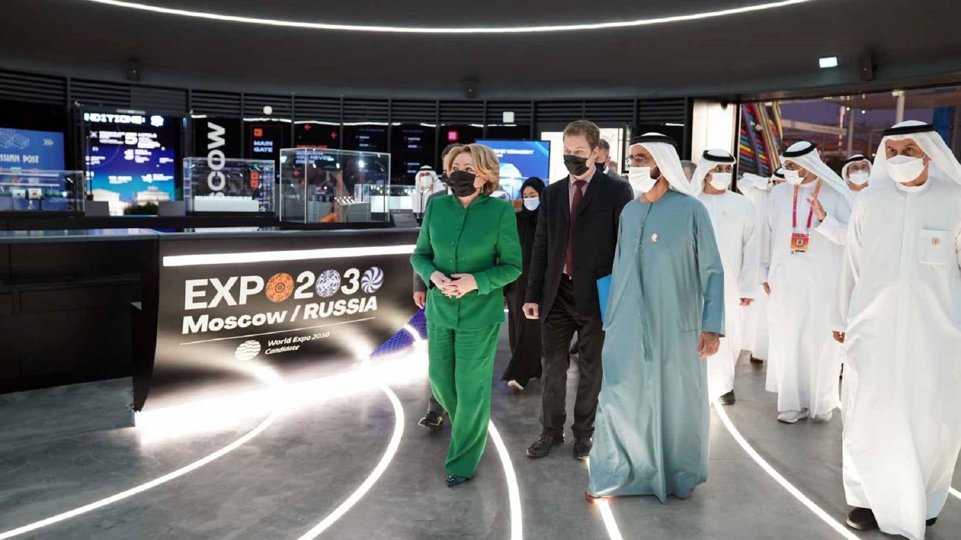 Image for the title: Mohammed bin Rashid meets with Chairperson of FARF 