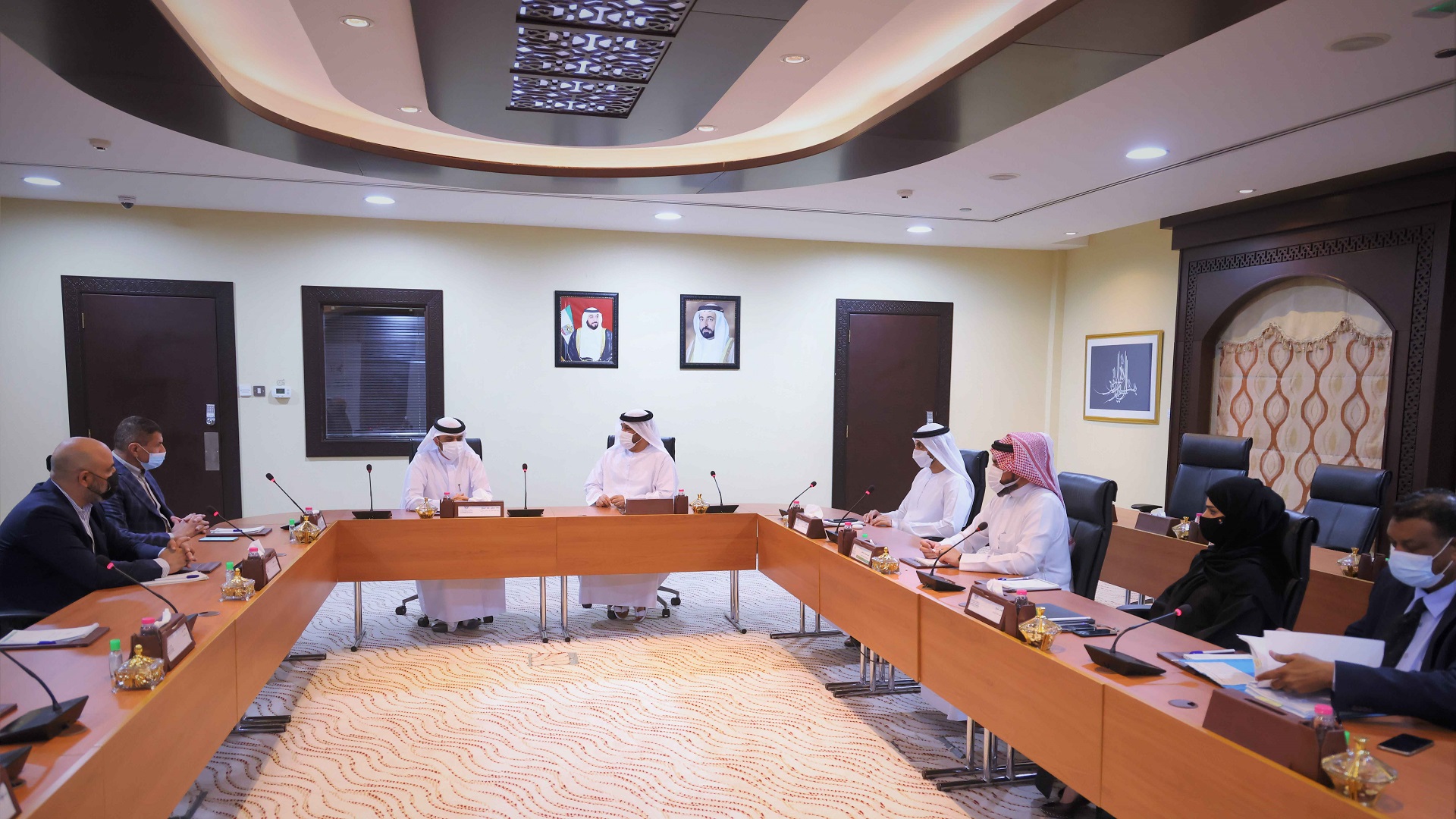 Image for the title: SEDD receives delegation from Sharjah Media City 