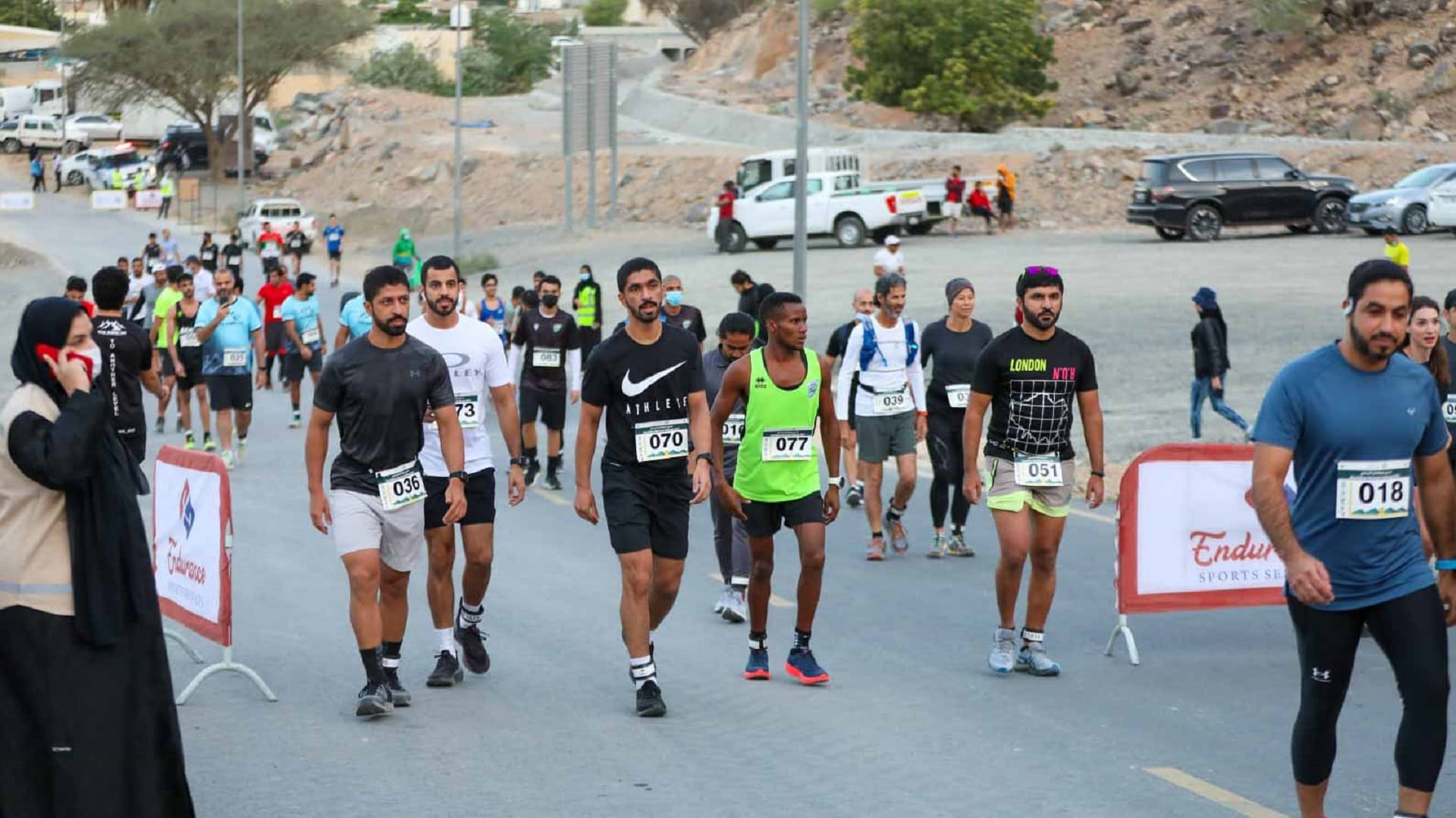 Image for the title: SSC honours winners of Khorfakkan Mountain Challenge 
