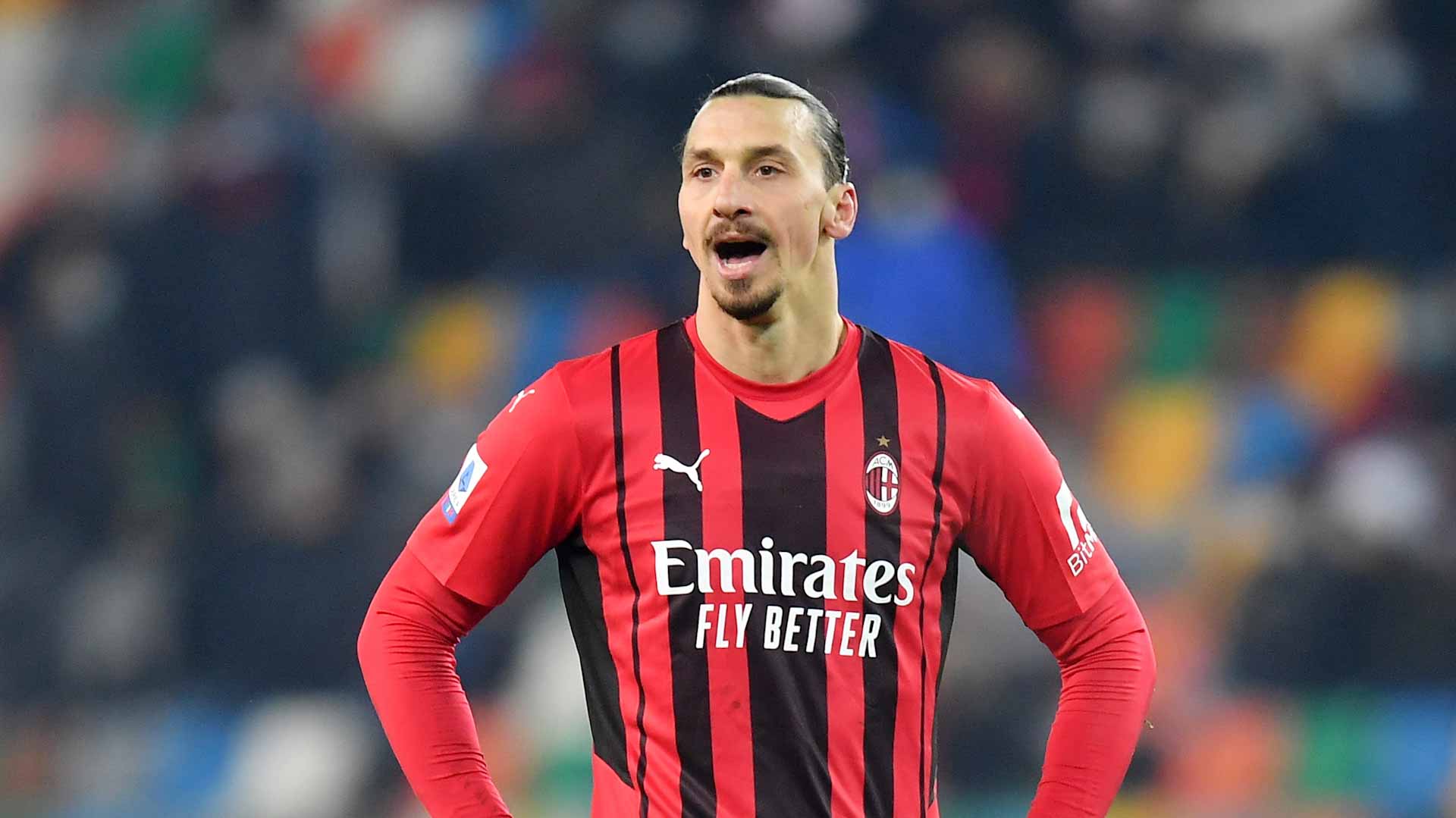 Image for the title: Ibrahimovic strike earns Milan last-gasp draw at Udinese 