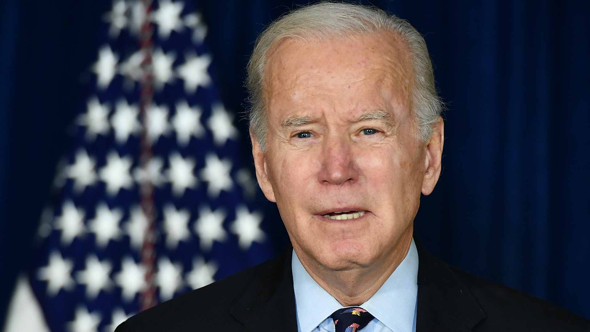 Image for the title: Biden declares major disaster in Kentucky after deadly tornadoes 