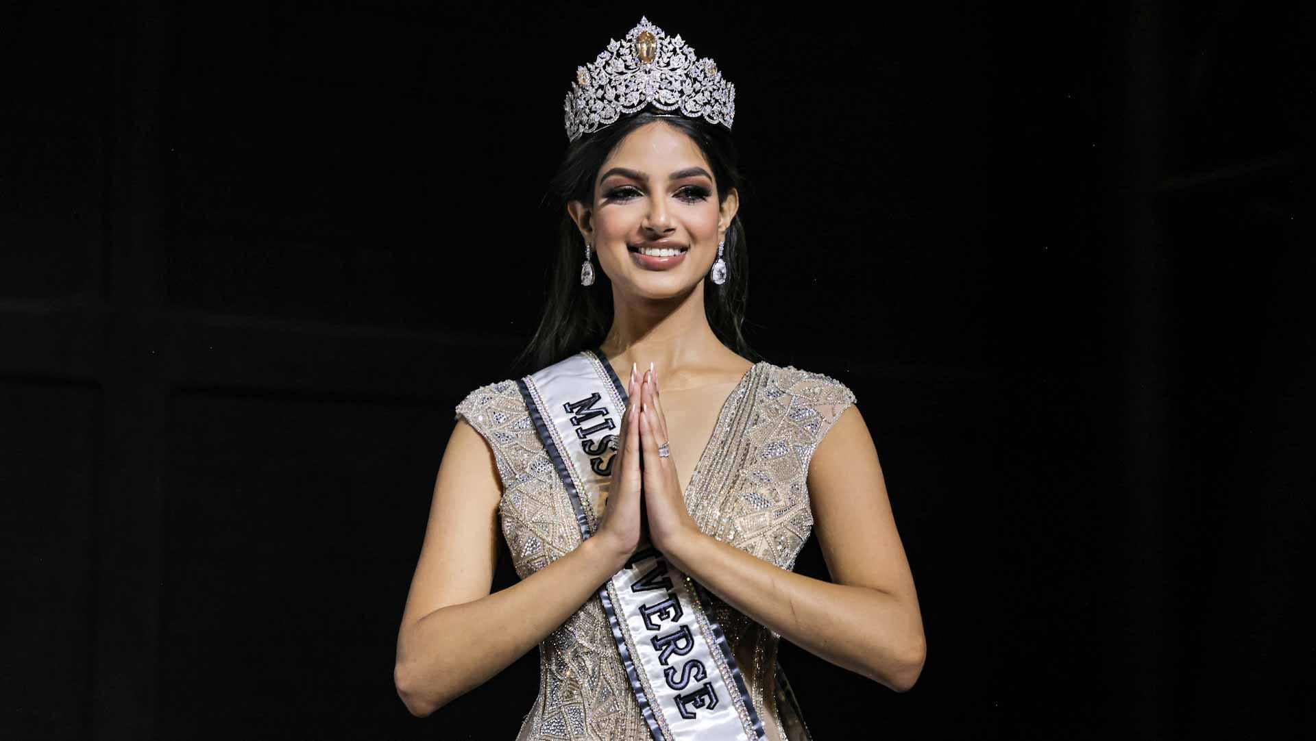 Image for the title: Miss India wins Miss Universe held in Israel 