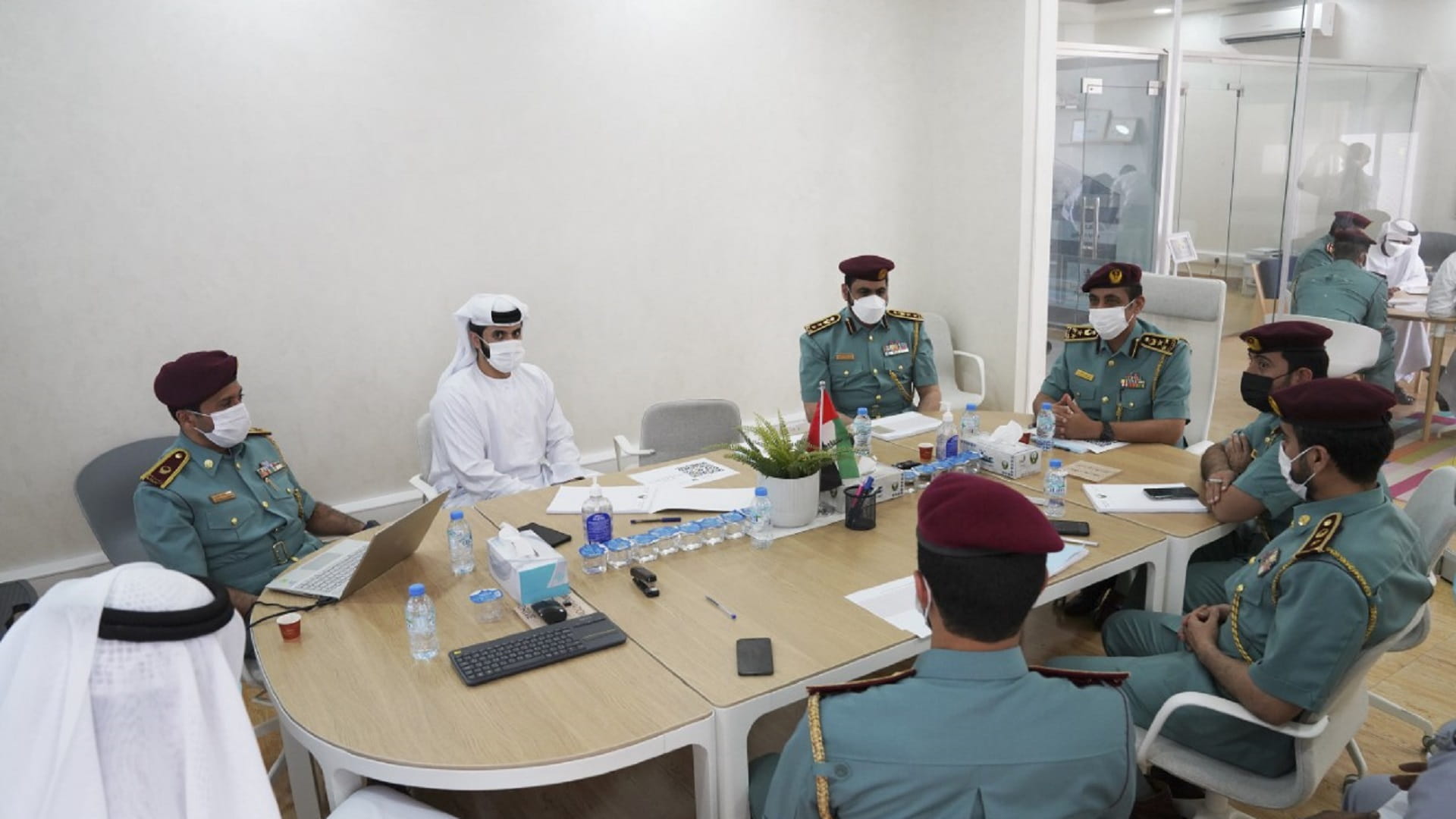 صورة بعنوان: شرطة عجمان تنظم ورشة عمل حول التحليل الاستراتيجي 