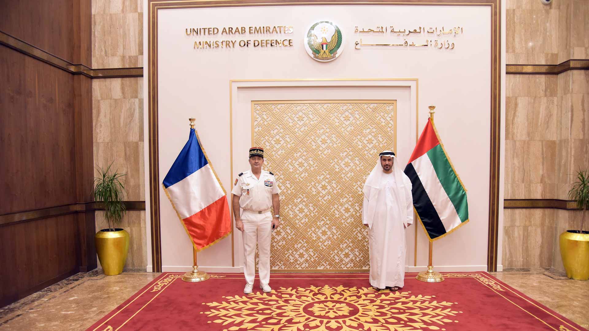 Image for the title: UAE, France discuss military cooperation 