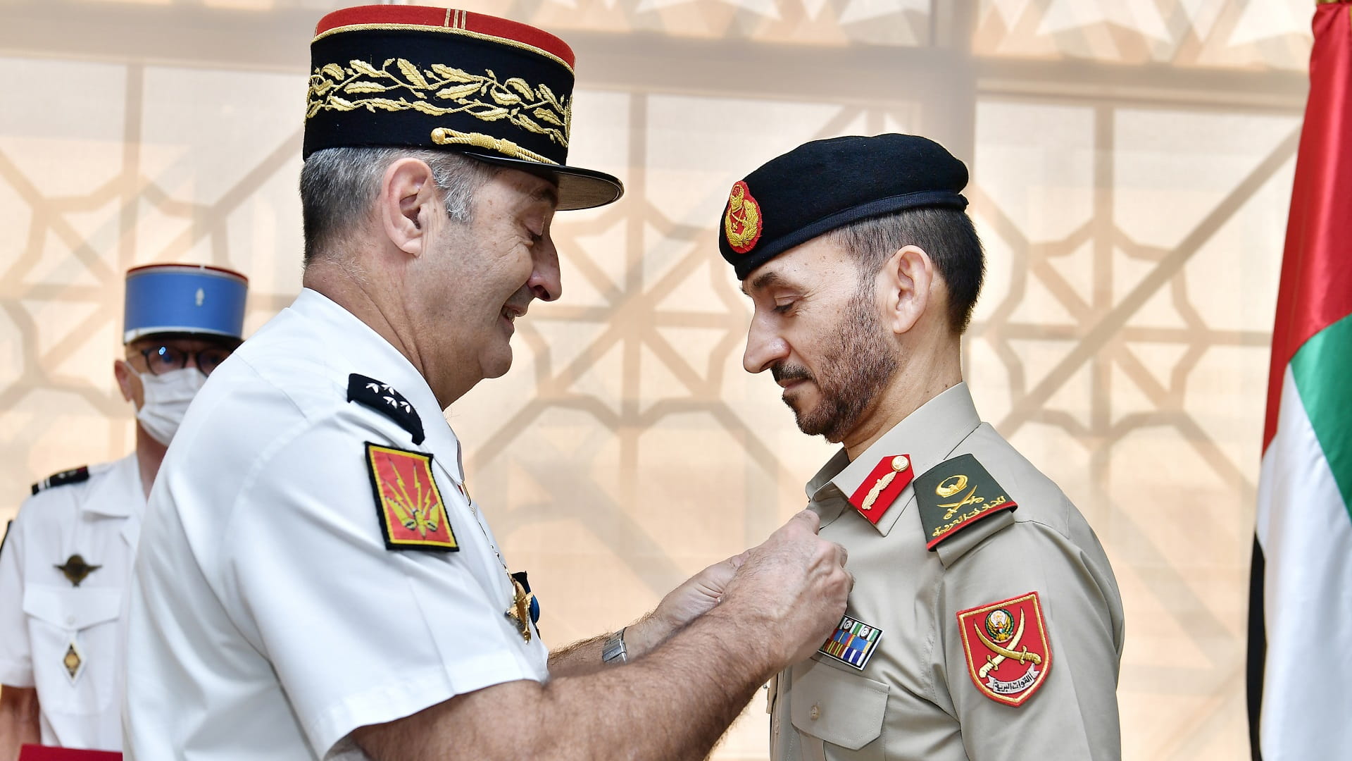 Image for the title: Macron names Comd. of Land Forces 'Knight of the Legion of Honour' 