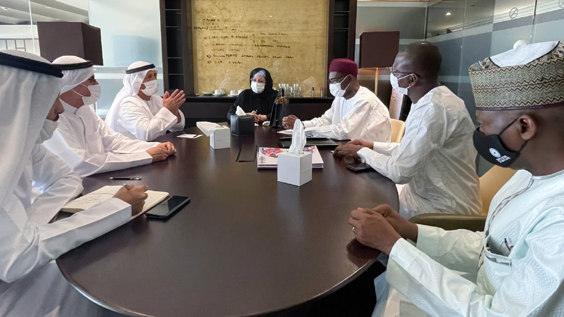 Image for the title: Niger’s First Lady praises SCI’s support for the needy 