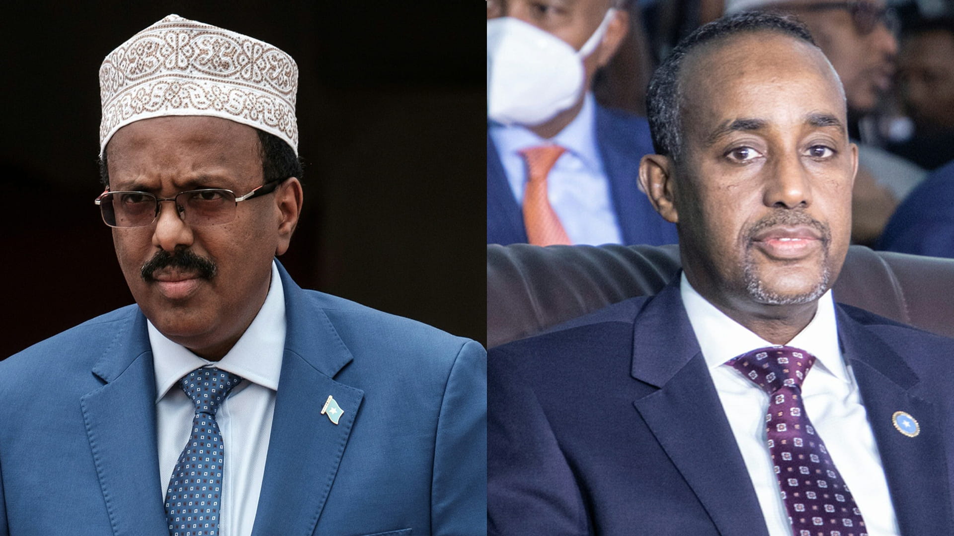 Image for the title: Somalia's president says PM suspended as elections spat deepens 