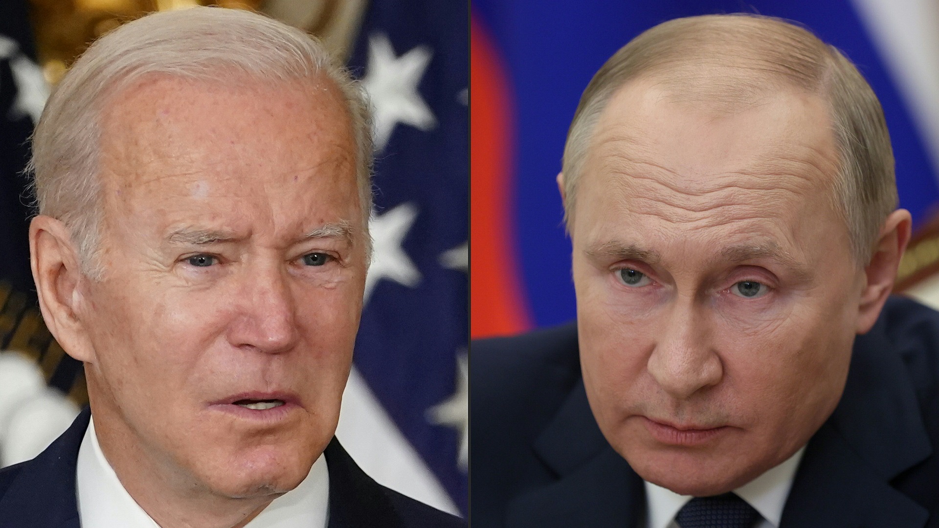 Image for the title: Biden to offer Putin 'diplomatic path' on Ukraine tensions 