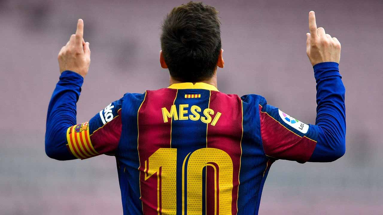 صورة بعنوان: انتهاء عقد النجم الأرجنتيني ميسي مع برشلونة  