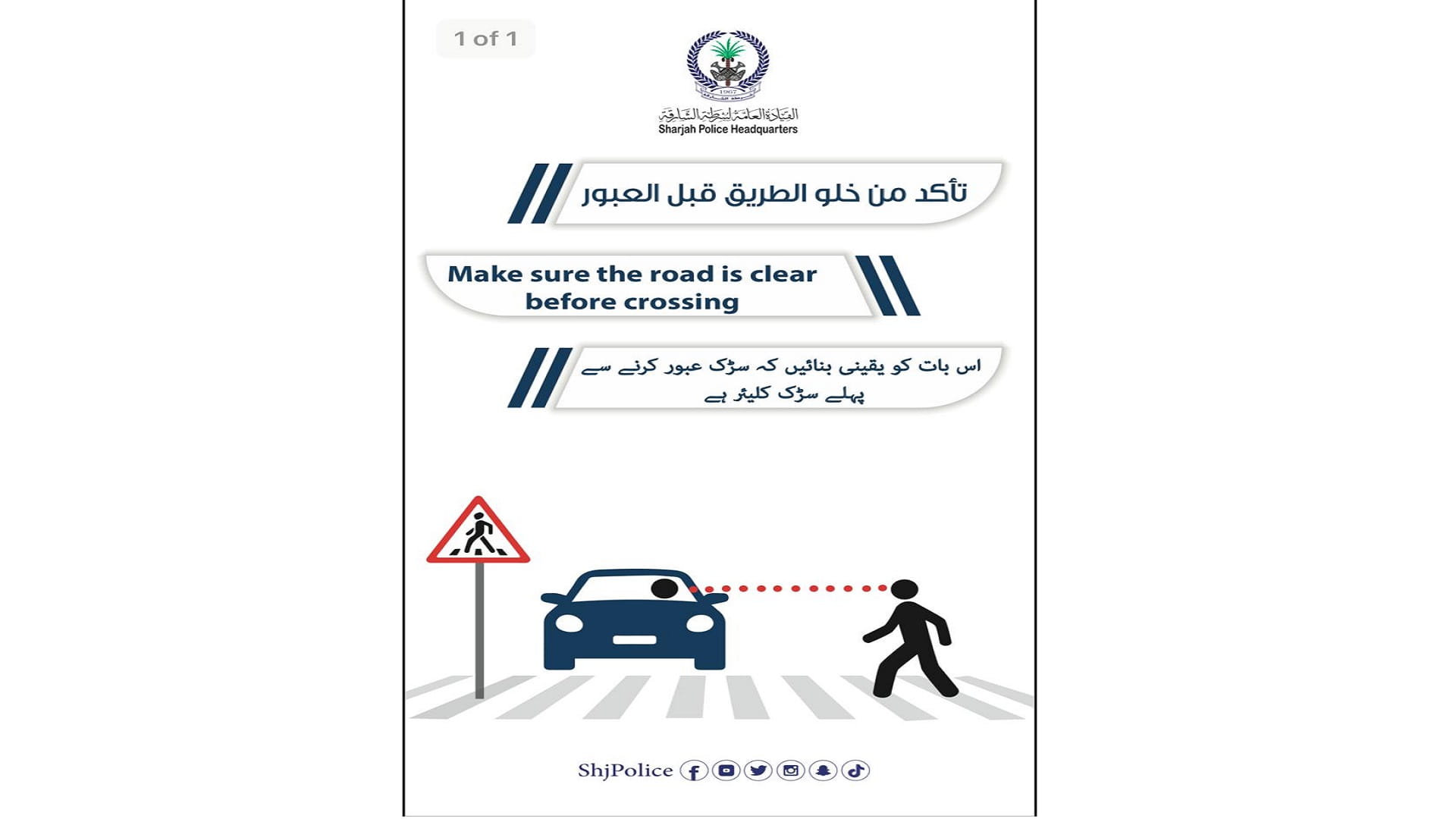 Image for the title: SPGC launches "Give Pedestrians Their Right” campaign 