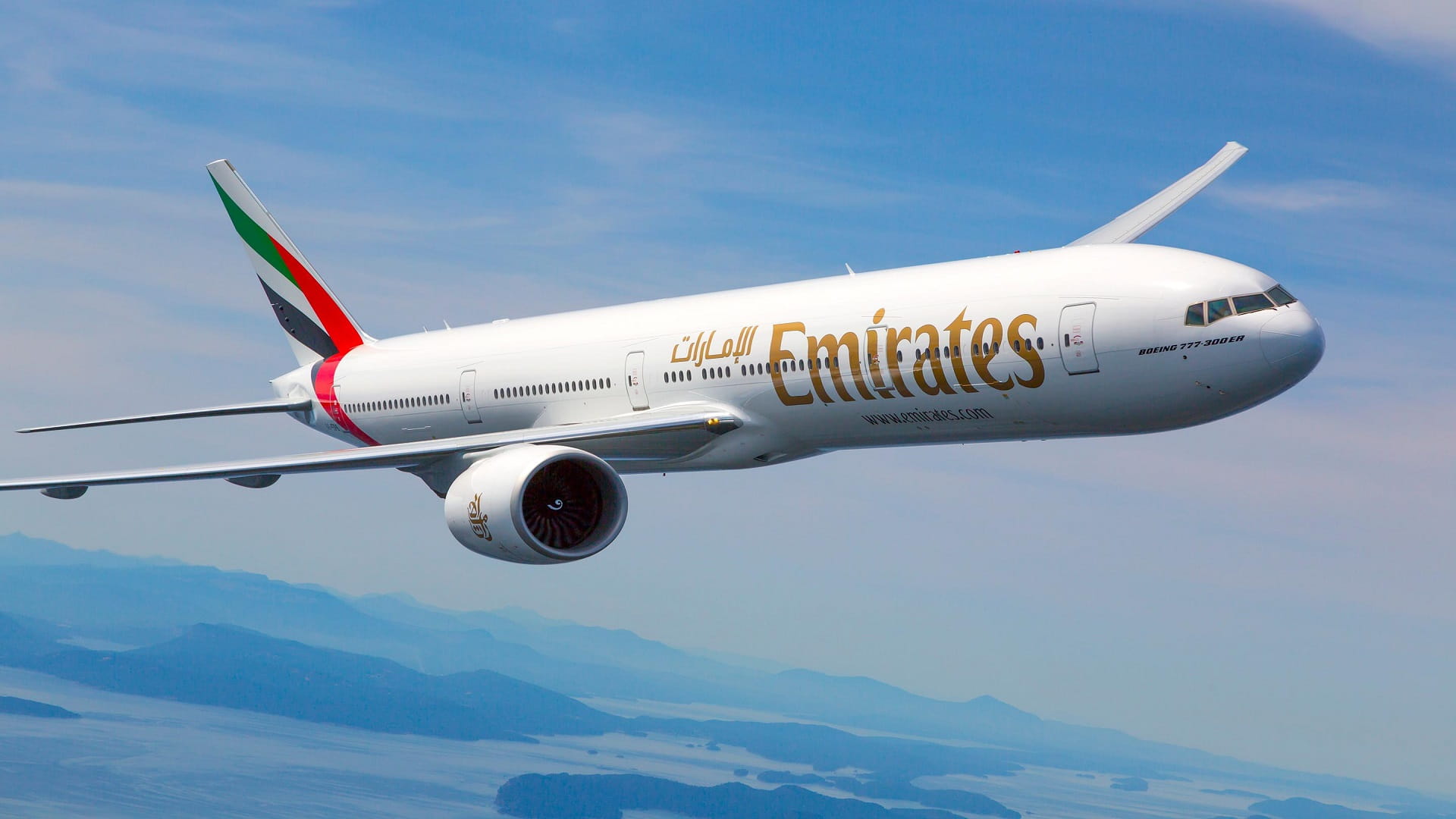 Image for the title: Emirates launches new payment method for purchasing air tickets 