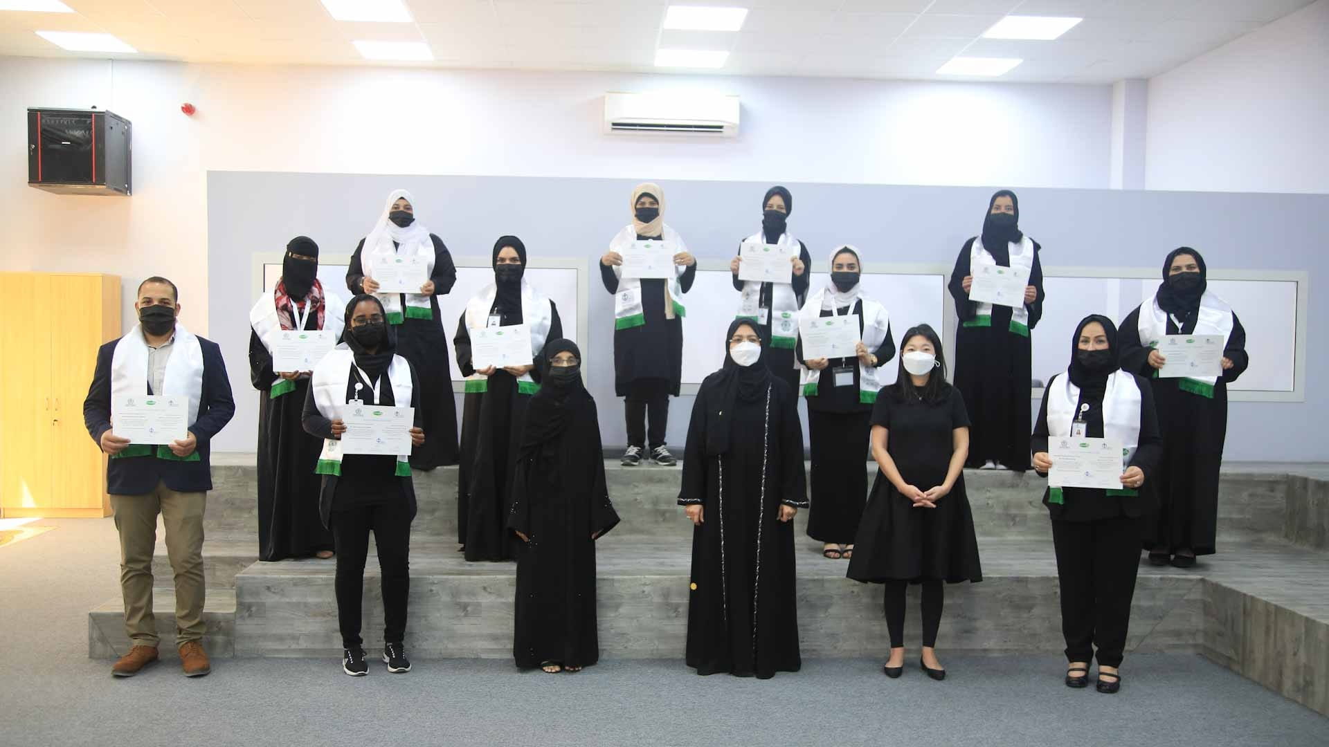 Image for the title: Graduation of seventh batch from SCHS music therapy programme 