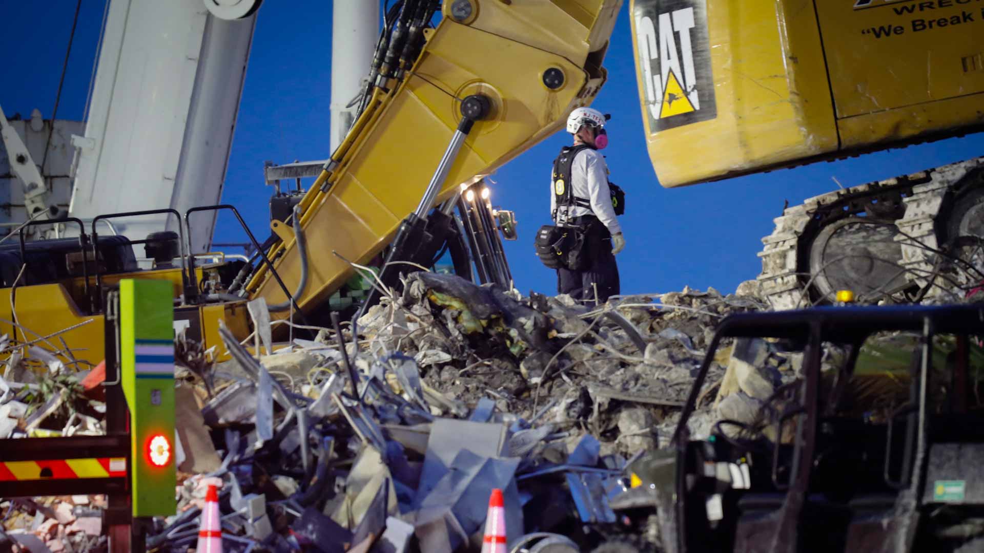 Image for the title: More bodies found in Florida condo tower collapse 