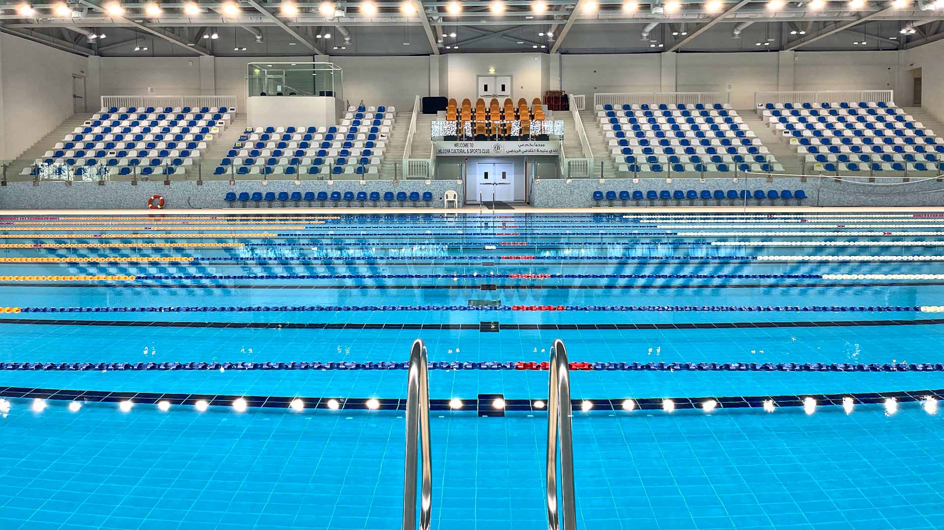 Image for the title: SDPW: Dev. and maintenance of 37 swimming pools in the Emirate  