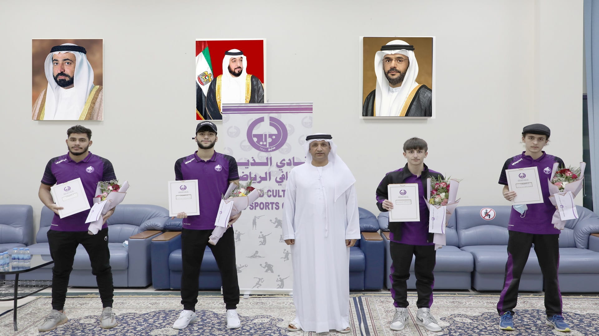 Image for the title: Al Dhaid Sports Club honours outstanding students 