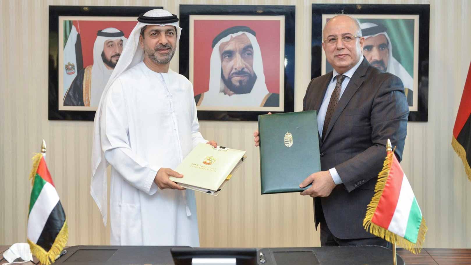 صورة بعنوان: الإمارات وهنغاريا توقعان اتفاقية لتشجيع وحماية الاستثمارات 